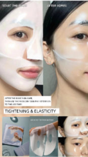 Deep Bio Collagen Hyaluronic Acid Facial Skin Mask Anti-Wrinkle Skin Care Mask