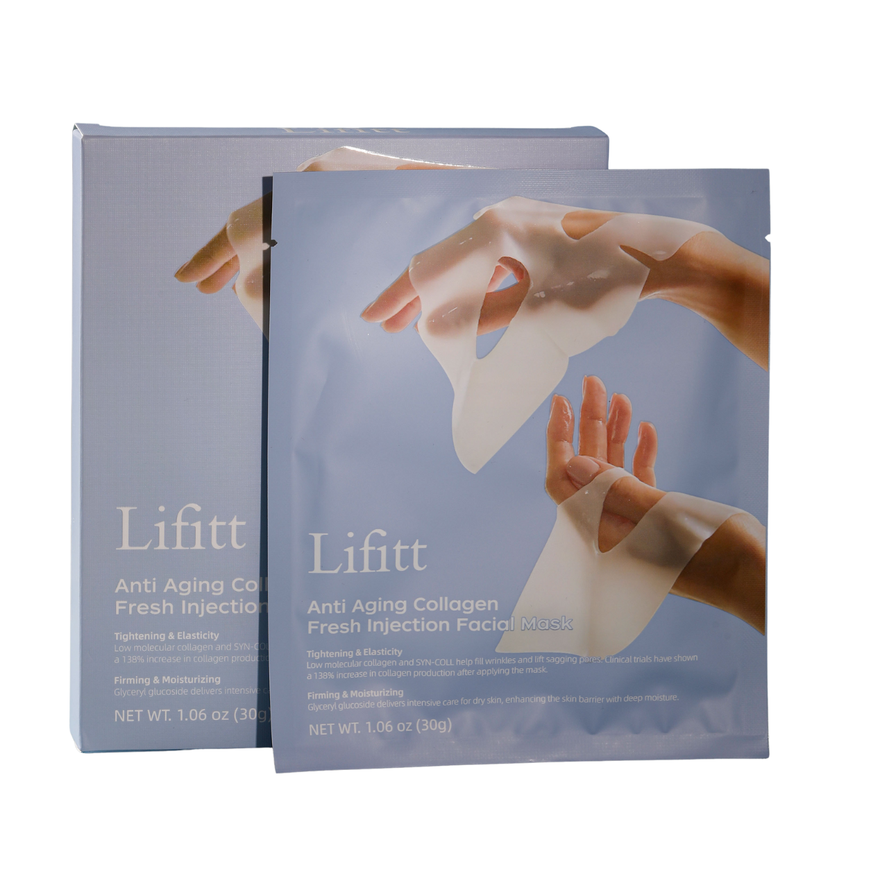 Deep Bio Collagen Hyaluronic Acid Facial Skin Mask Anti-Wrinkle Skin Care Mask