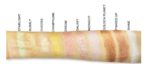 Natural Long Lasting Face Shimmer Highlighter Makeup Single Palette Pressed Powder Illuminating Highlighter