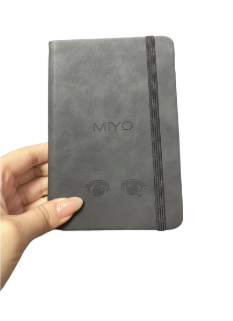 A6 Line MIYO Notebook Black